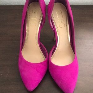 Bcbg  Magenta heels 👠